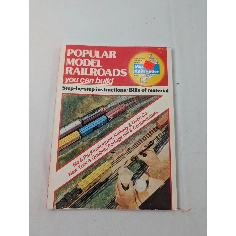 Popular Model Railroads You Can Build‎ (1979, Paperback)